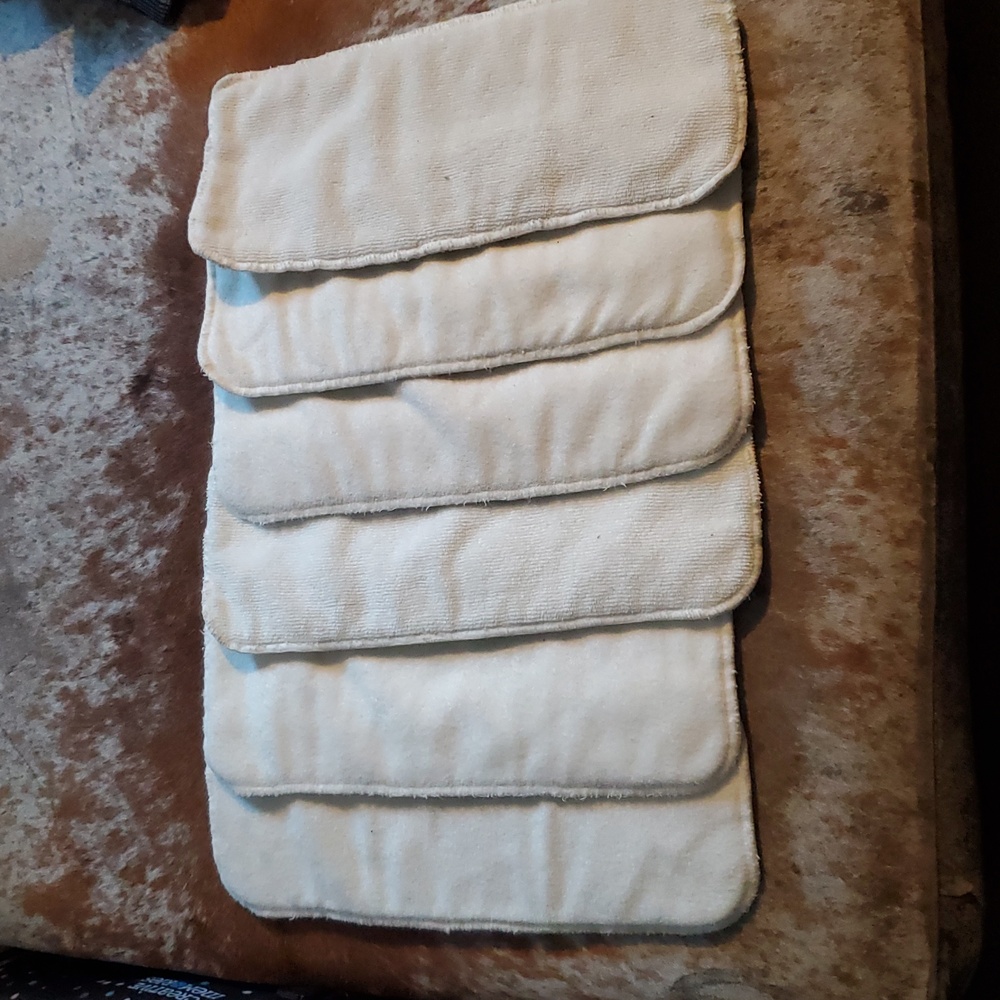 Set of 6 Diaper Pads - Picture 2 of 2
